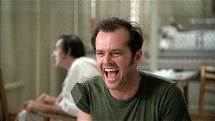 ۱۱. پرواز بر فراز آشیانه فاخته (One Flew Over The Cuckoos Nest)